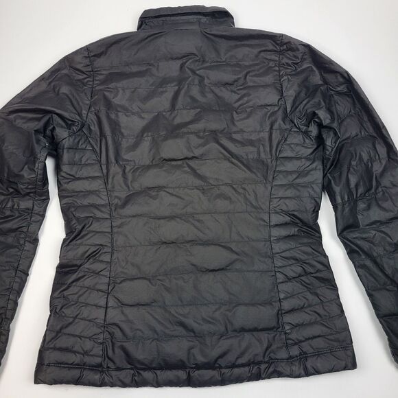 Patagonia Goose Down Sweater Puffer Jacket Womens S Black Full Zip Stye 84683 - Picture 12 of 16